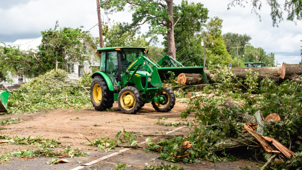 Damage in Louisiana